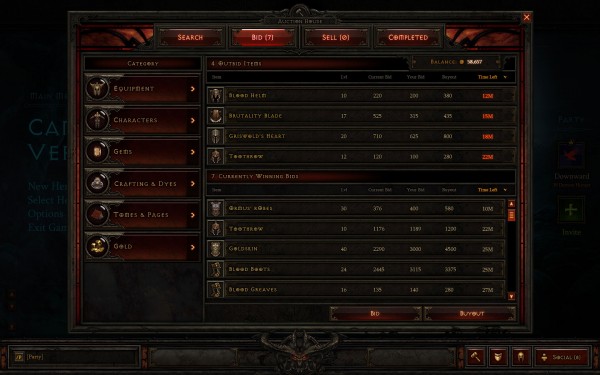 Diablo 3 Auction House