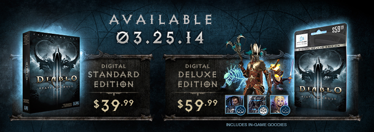Diablo 3 Reaper of Souls - datum vydání