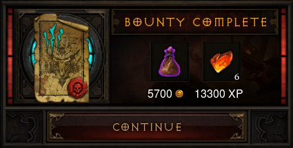 Bounty Reward - Reaper of Souls
