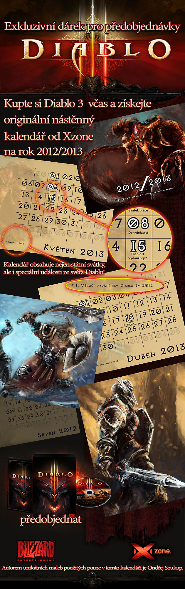 Diablo 3 a kalendář