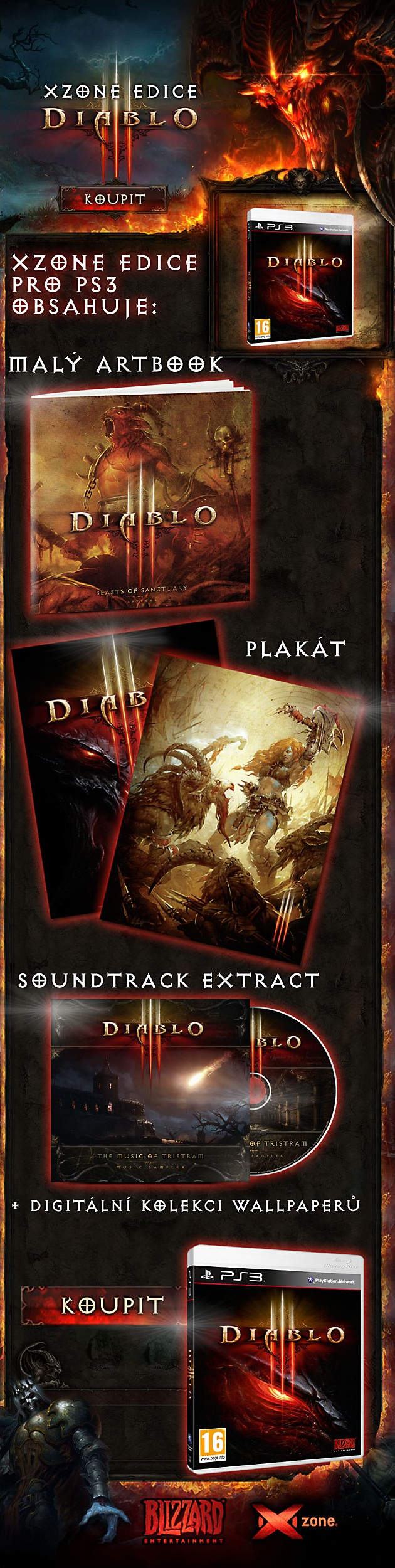 Diablo 3 na PlayStation 3 od Xzone