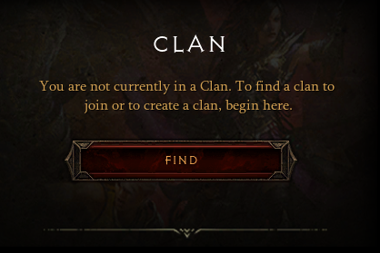 Diablo 3 Find Clan