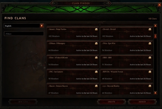 Diablo 3 - Joining a Clan