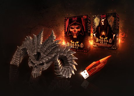 Diablo 3 Skull a Soulstone USB