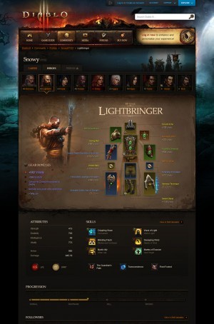 Diablo 3 Profiles