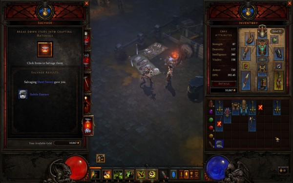 Diablo 3 Salvage