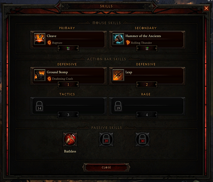 skilltab