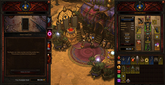Diablo 3 - Transmogrification