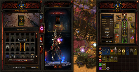 Diablo 3 - Transmogrification